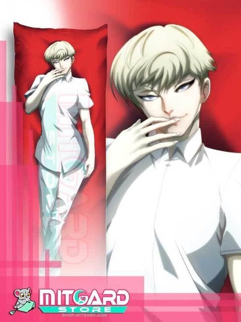 DEVILMAN CRYBABY Ryo Asuka & Satan Body pillow case dakimakura - 2